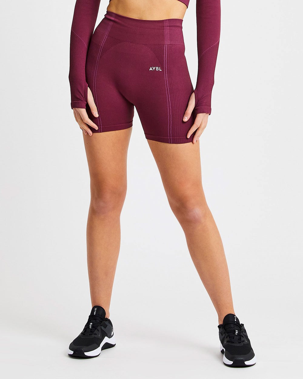 AYBL Reflex Seamless Shorts Plum | 43508-VUIG