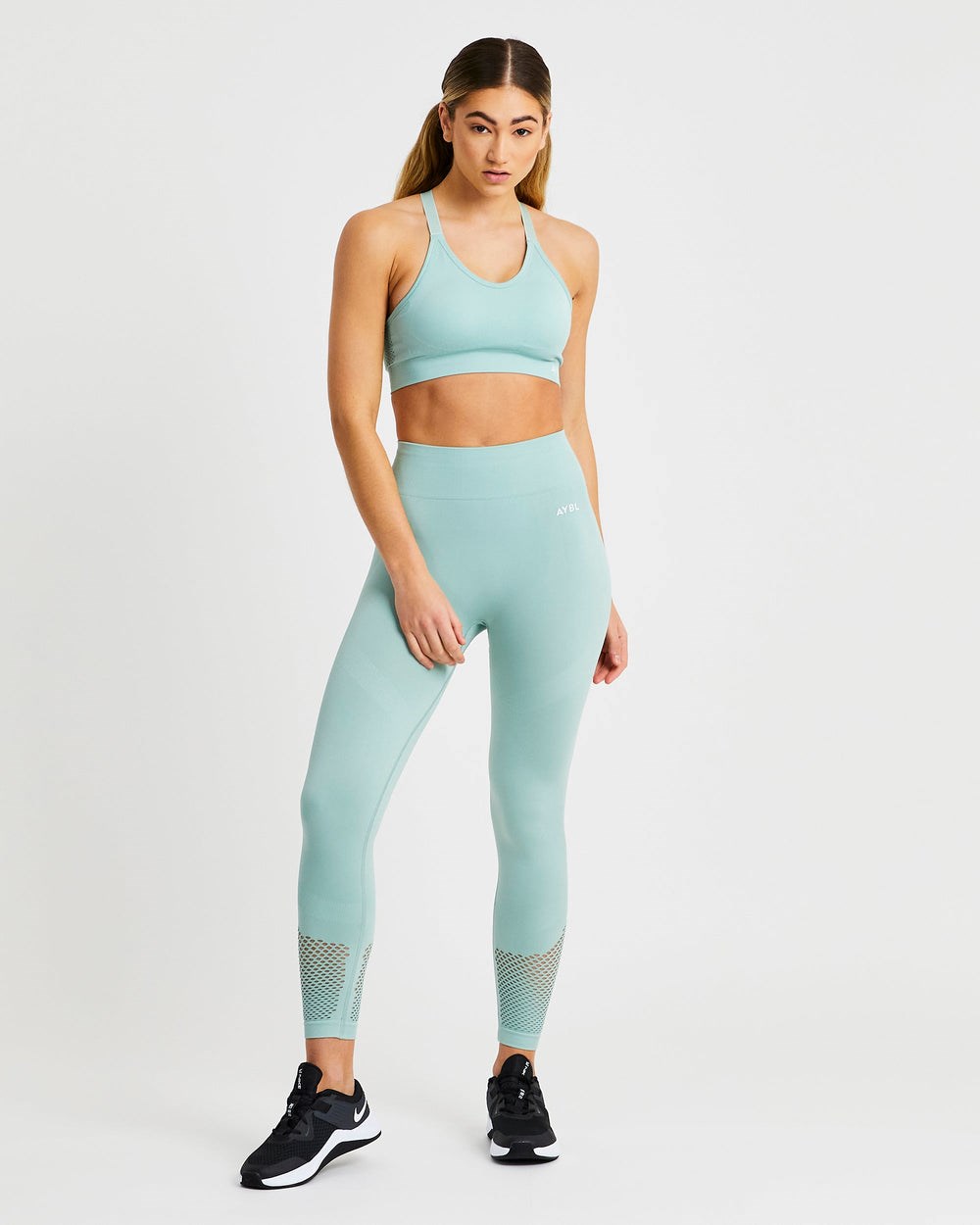 AYBL Reform Seamless Leggings Grün | 78593-CHBQ