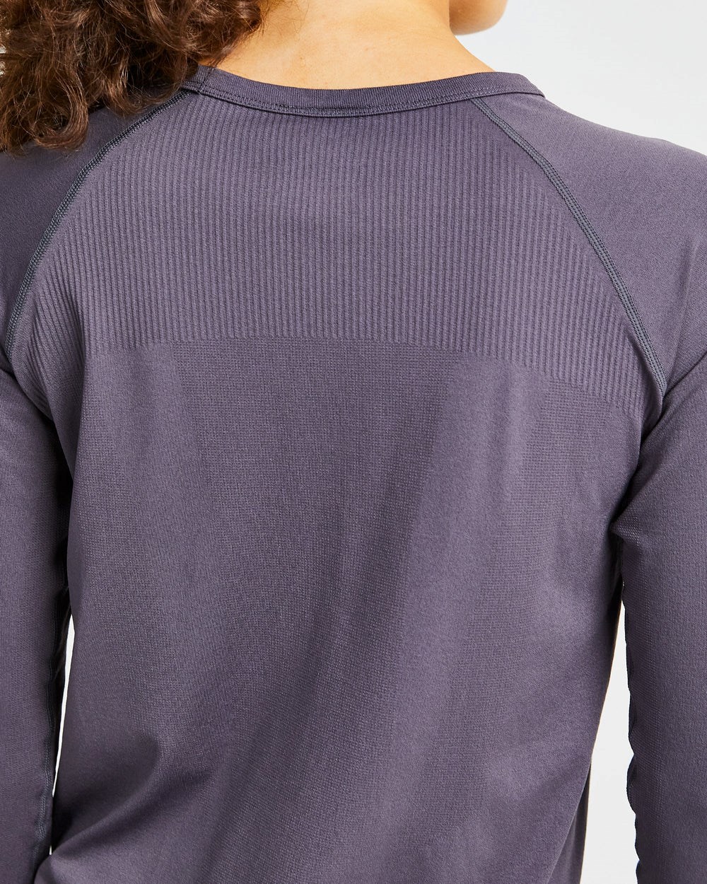 AYBL Reform Seamless Long Sleeve T Shirt Charcoal | 68094-NWGV