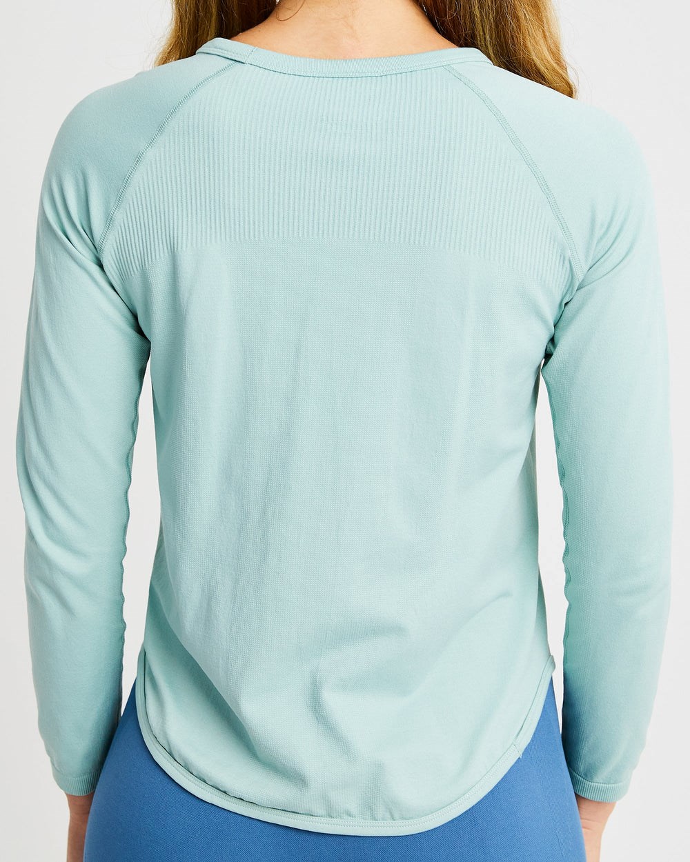 AYBL Reform Seamless Long Sleeve T Shirt Grün | 81794-SRFN