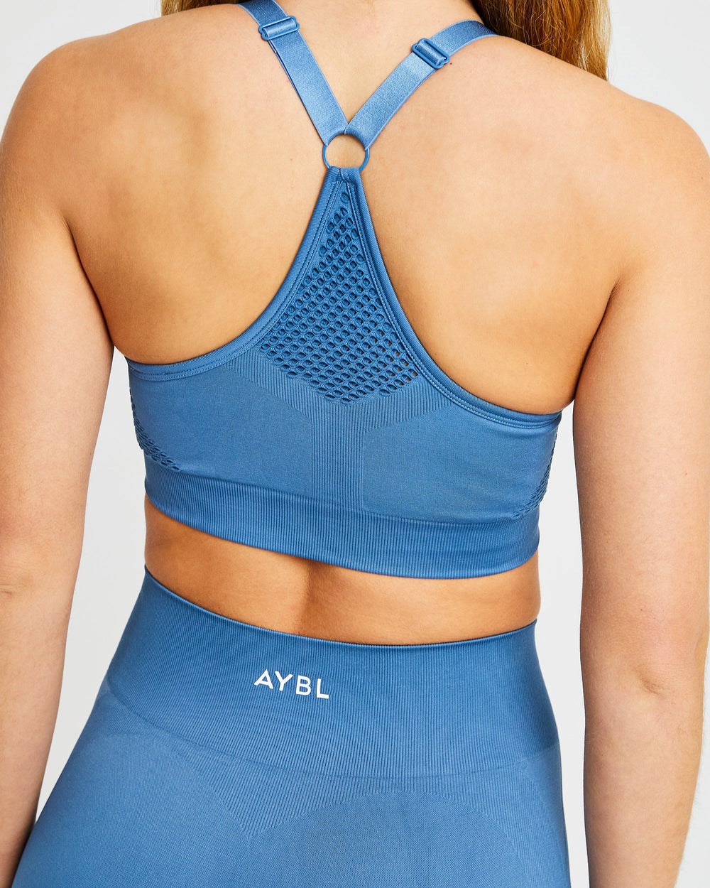 AYBL Reform Seamless Sports Bra Blau | 74651-PBMW