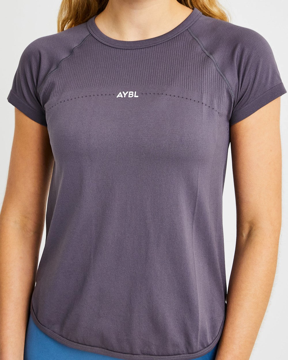 AYBL Reform Seamless T Shirt Charcoal | 80416-ASPF