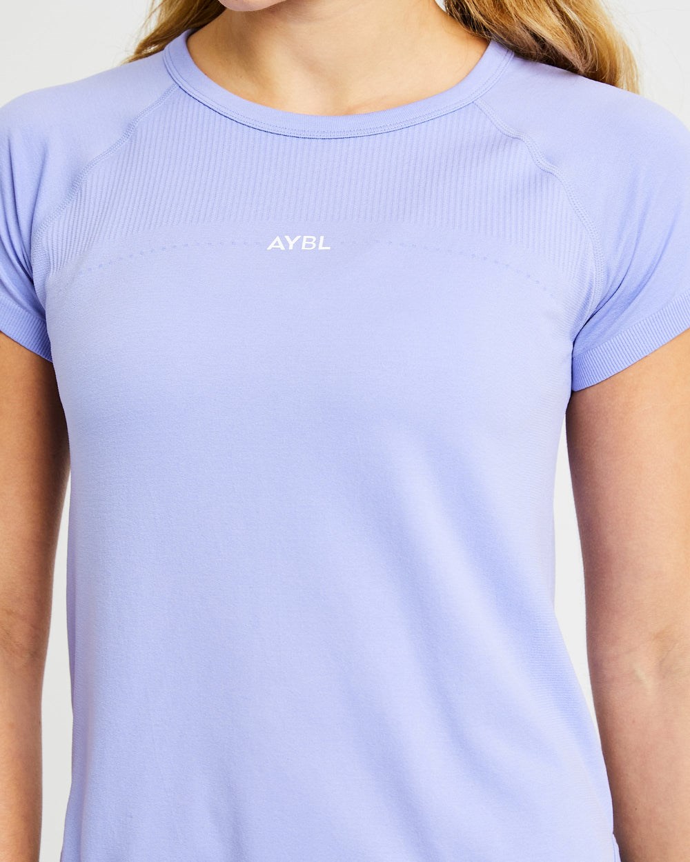 AYBL Reform Seamless T Shirt Lila | 82194-HJZC