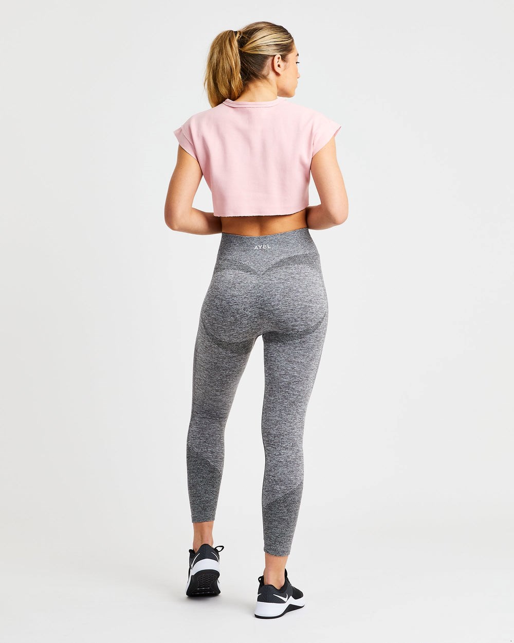 AYBL Sport Crop Top Rosa | 81759-WUKR