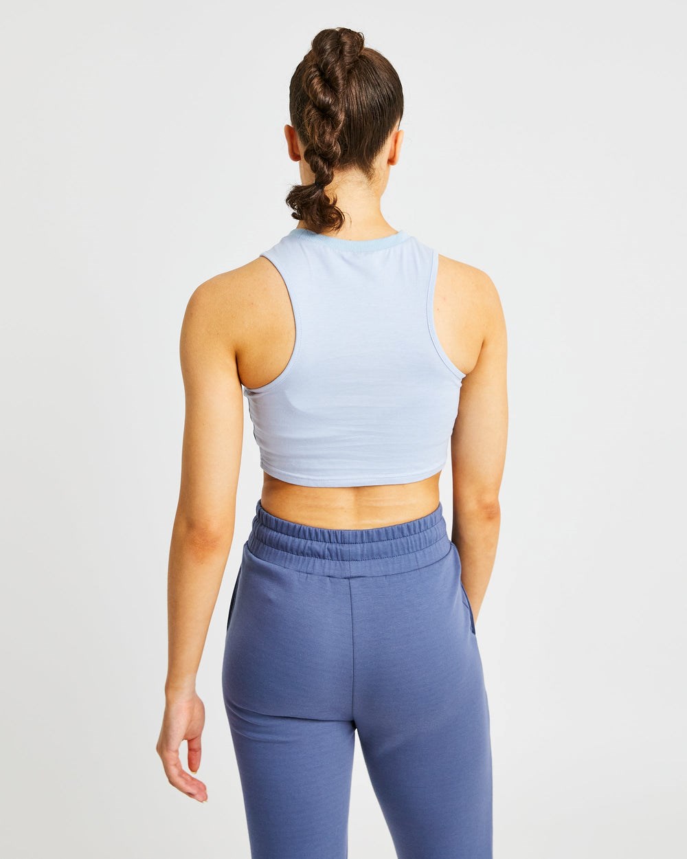 AYBL Sport Crop Vest Blau | 02341-OAIC