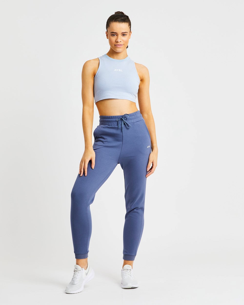 AYBL Sport Crop Vest Blau | 02341-OAIC