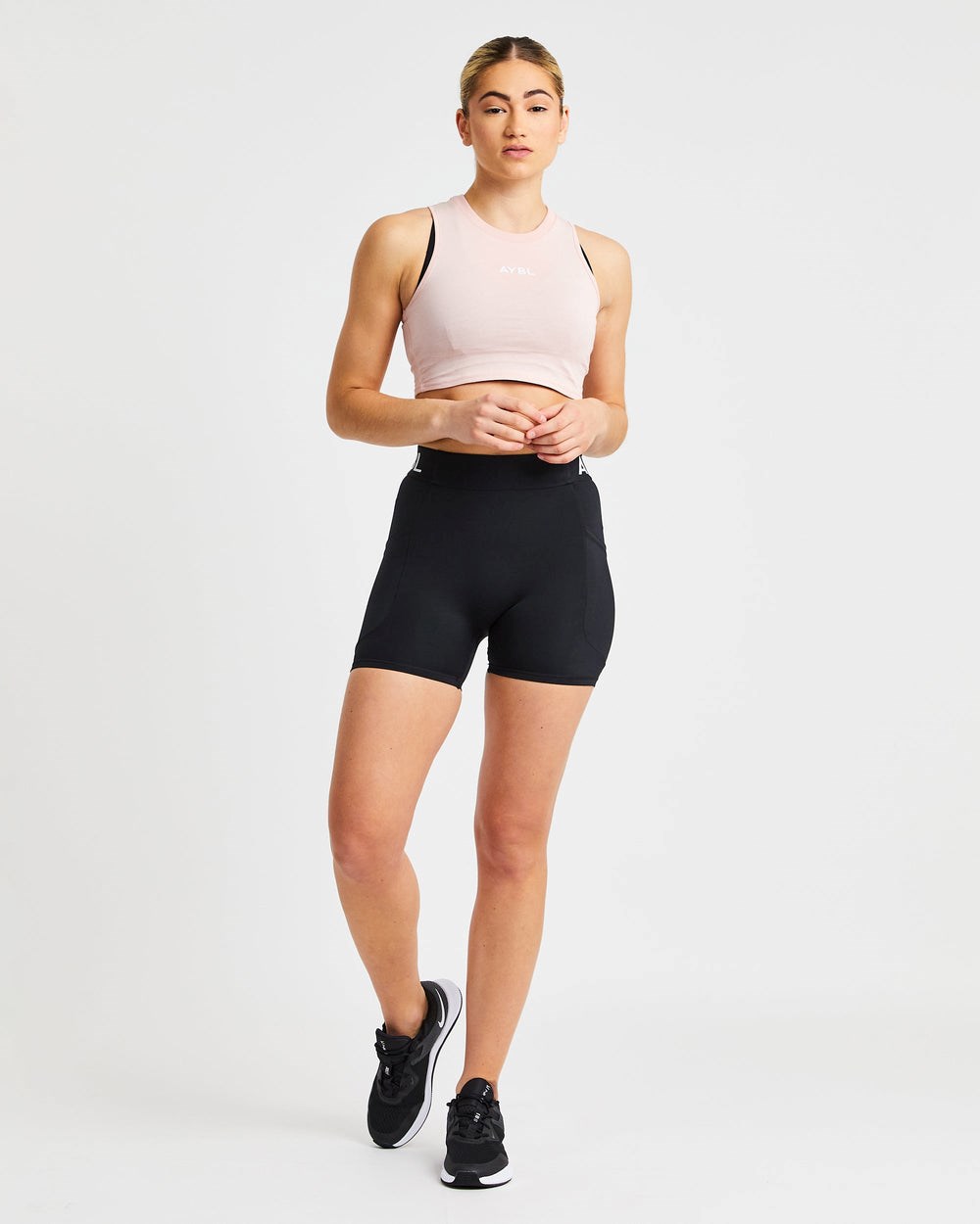 AYBL Sport Crop Vest Rosa | 51302-OZWT