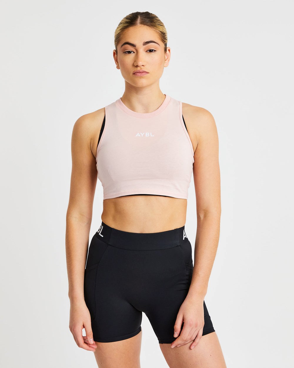 AYBL Sport Crop Vest Rosa | 51302-OZWT