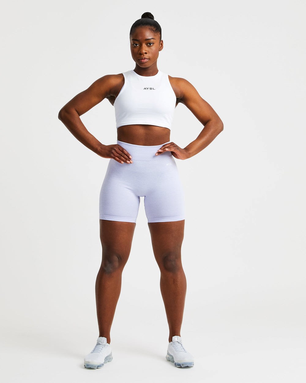 AYBL Sport Crop Vest Weiß | 94260-EOXN