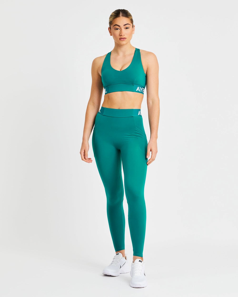 AYBL Sport Leggings Teal | 72091-MTIX