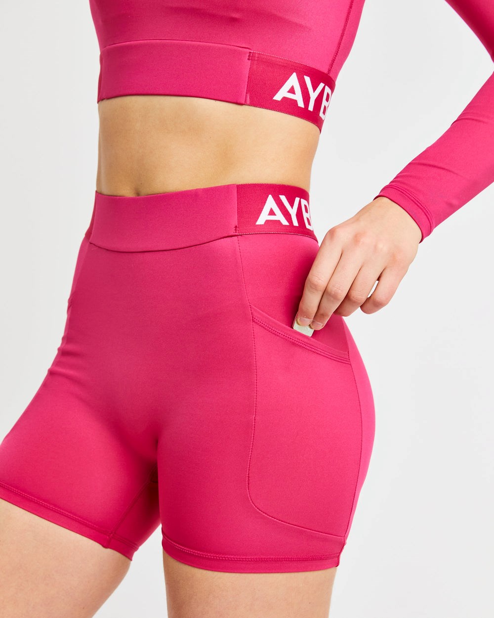 AYBL Sport Shorts Raspberry | 36215-SQCY