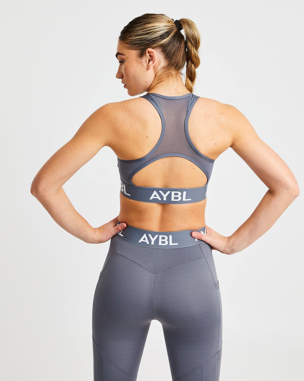 AYBL Sport Sports Bra Grau | 21504-ODXV