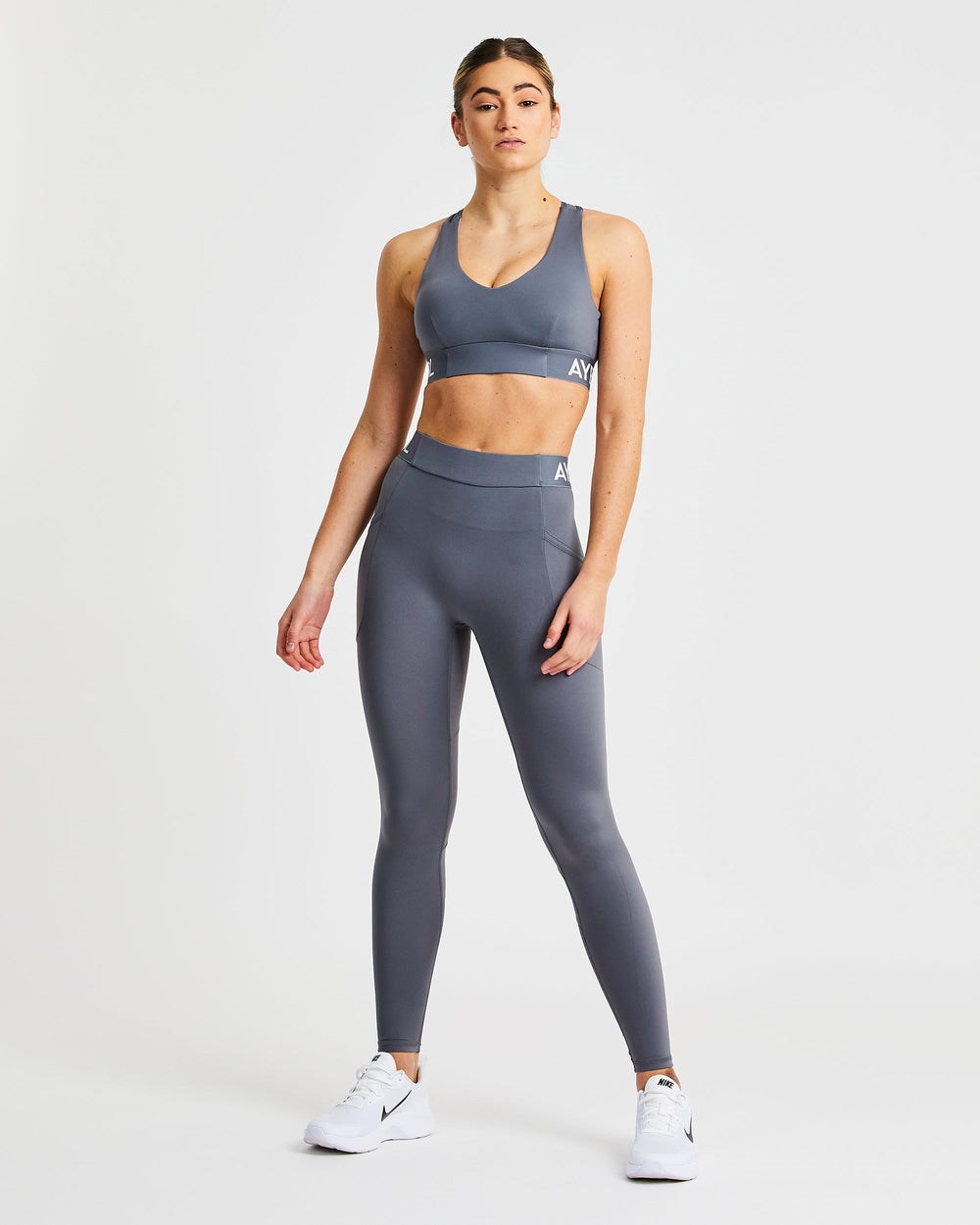 AYBL Sport Sports Bra Grau | 21504-ODXV