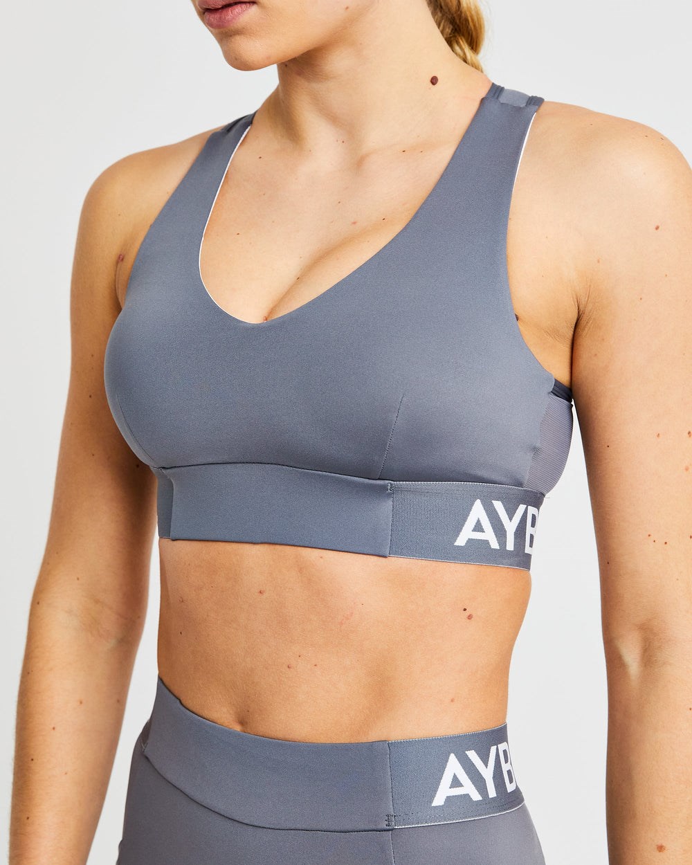 AYBL Sport Sports Bra Grau | 21504-ODXV