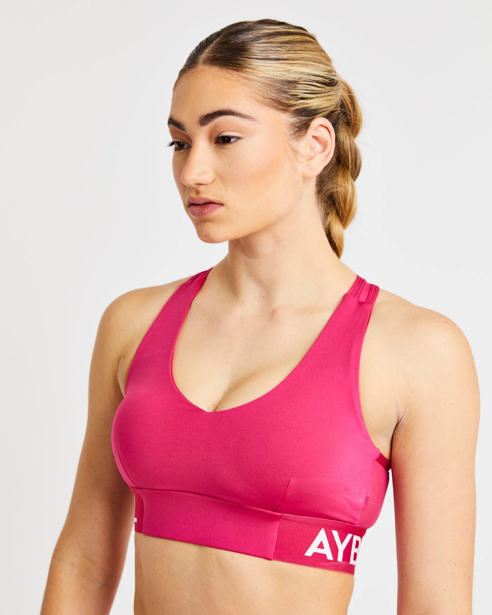 AYBL Sport Sports Bra Raspberry | 27548-UAPF