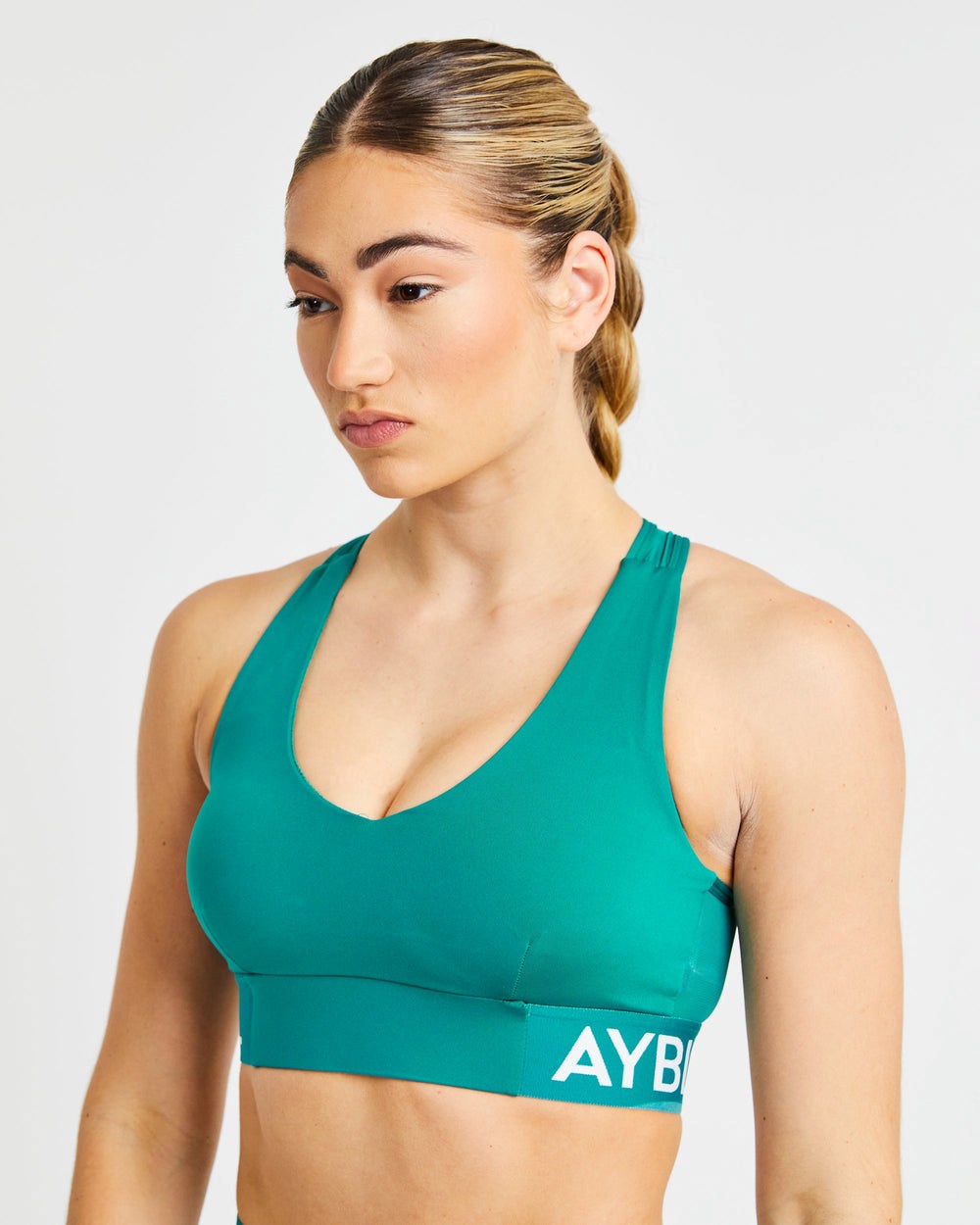 AYBL Sport Sports Bra Teal | 09386-WQTI