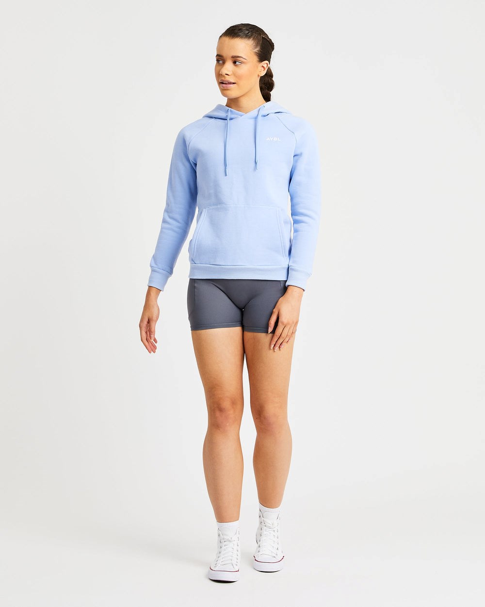 AYBL Staple Hoodie Blau | 67095-DJOZ