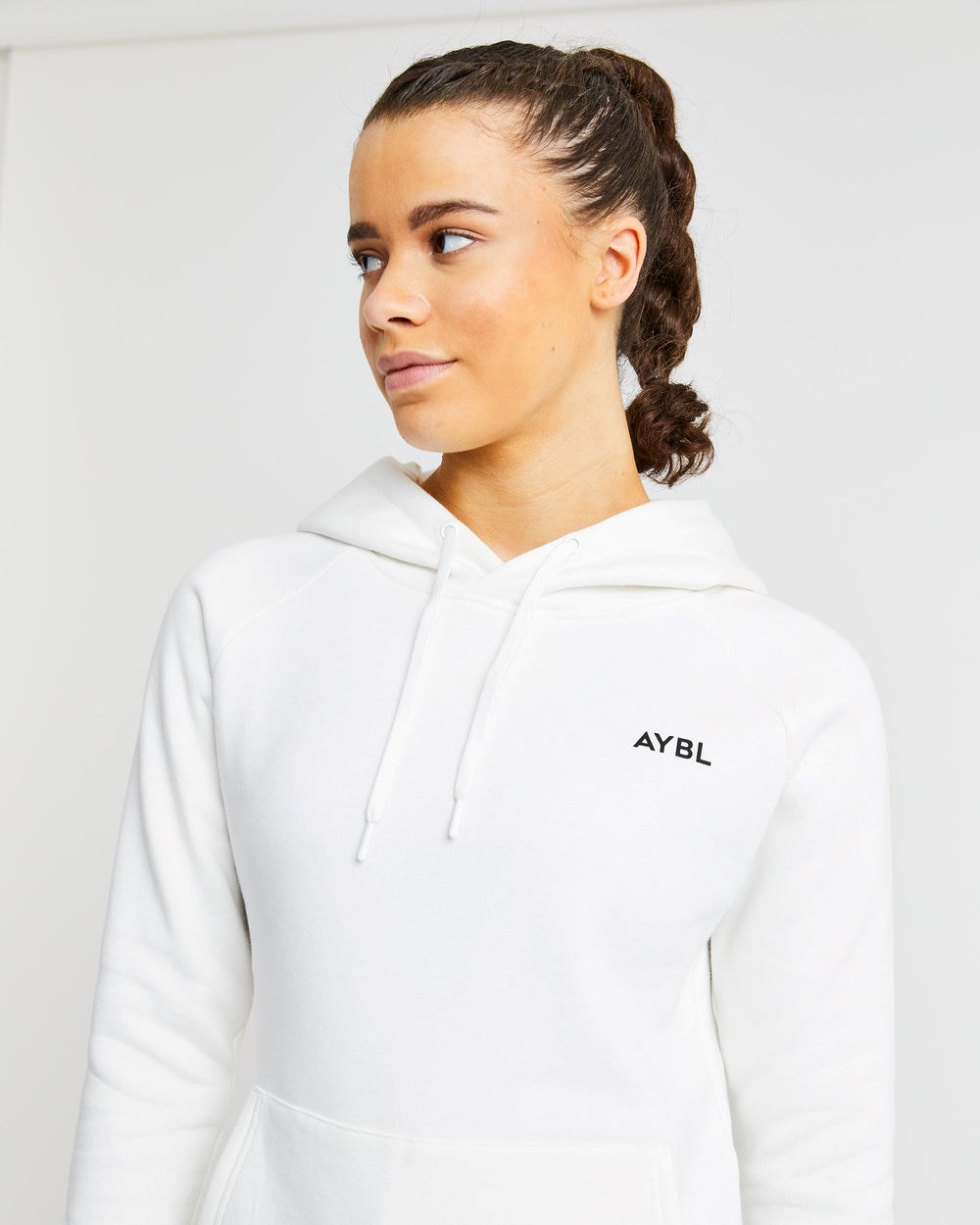 AYBL Staple Hoodie Weiß | 39478-MJXG