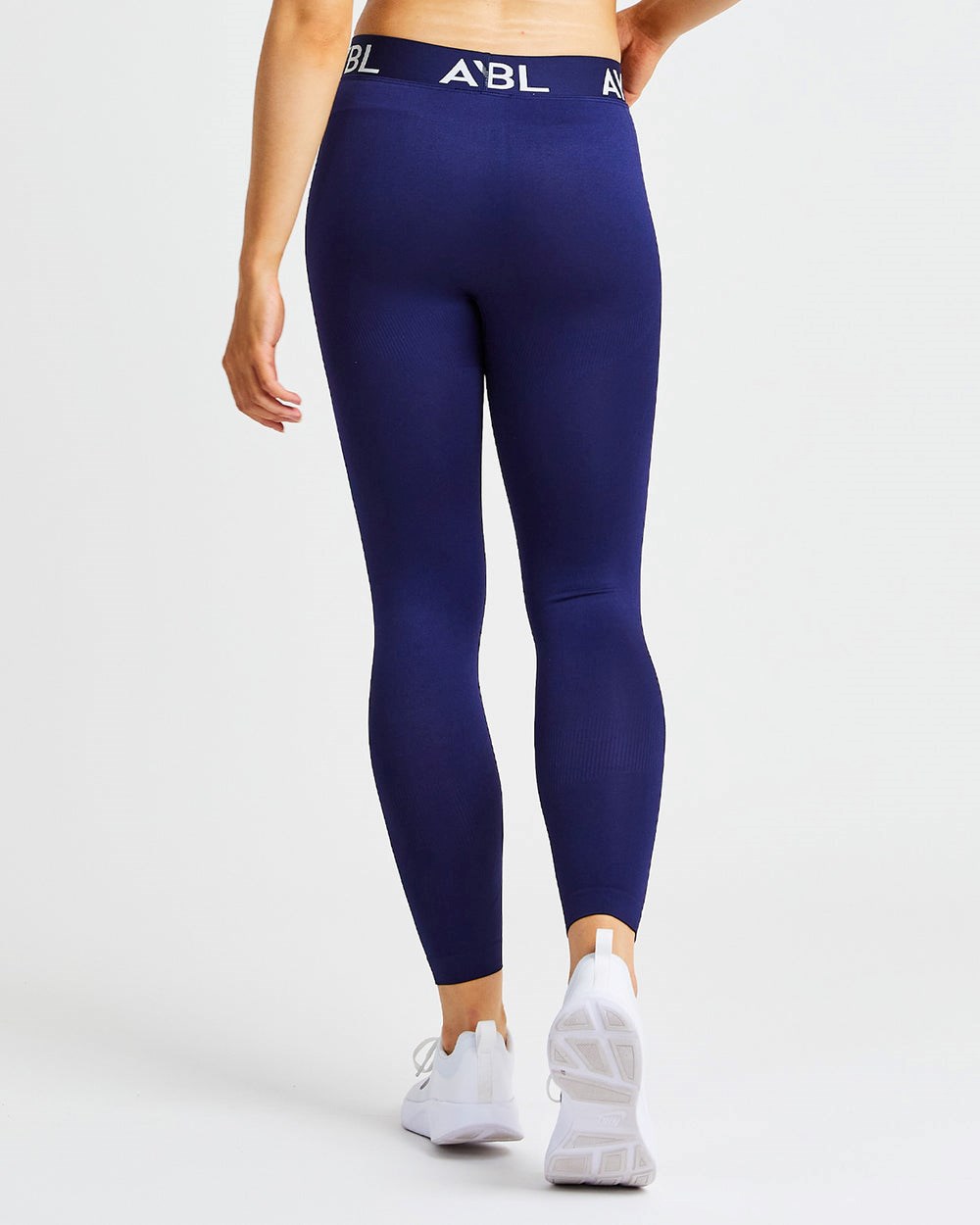 AYBL Staple Seamless Low Rise Leggings Navy | 35260-FMOS