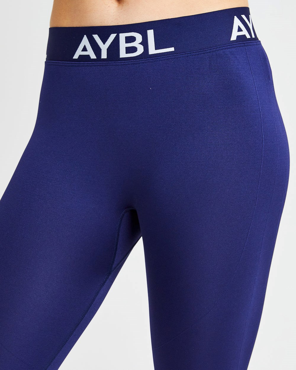 AYBL Staple Seamless Low Rise Leggings Navy | 35260-FMOS