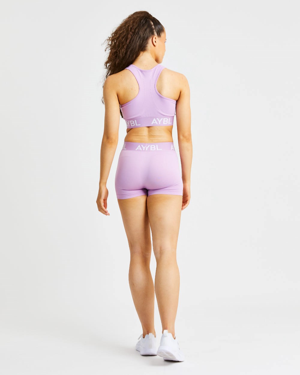 AYBL Staple Seamless Low Rise Shorts Rosa | 71483-PSVU