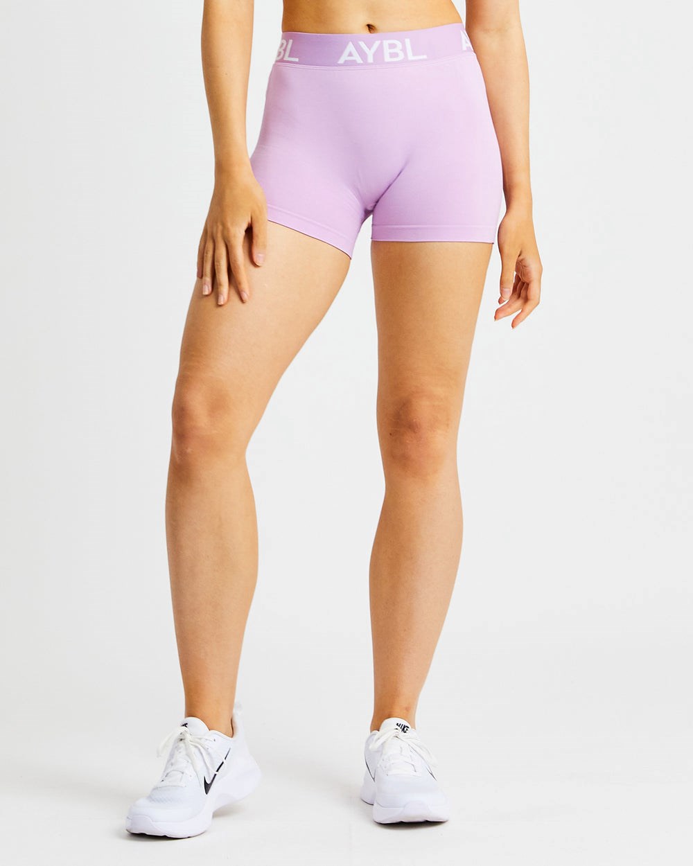 AYBL Staple Seamless Low Rise Shorts Rosa | 71483-PSVU