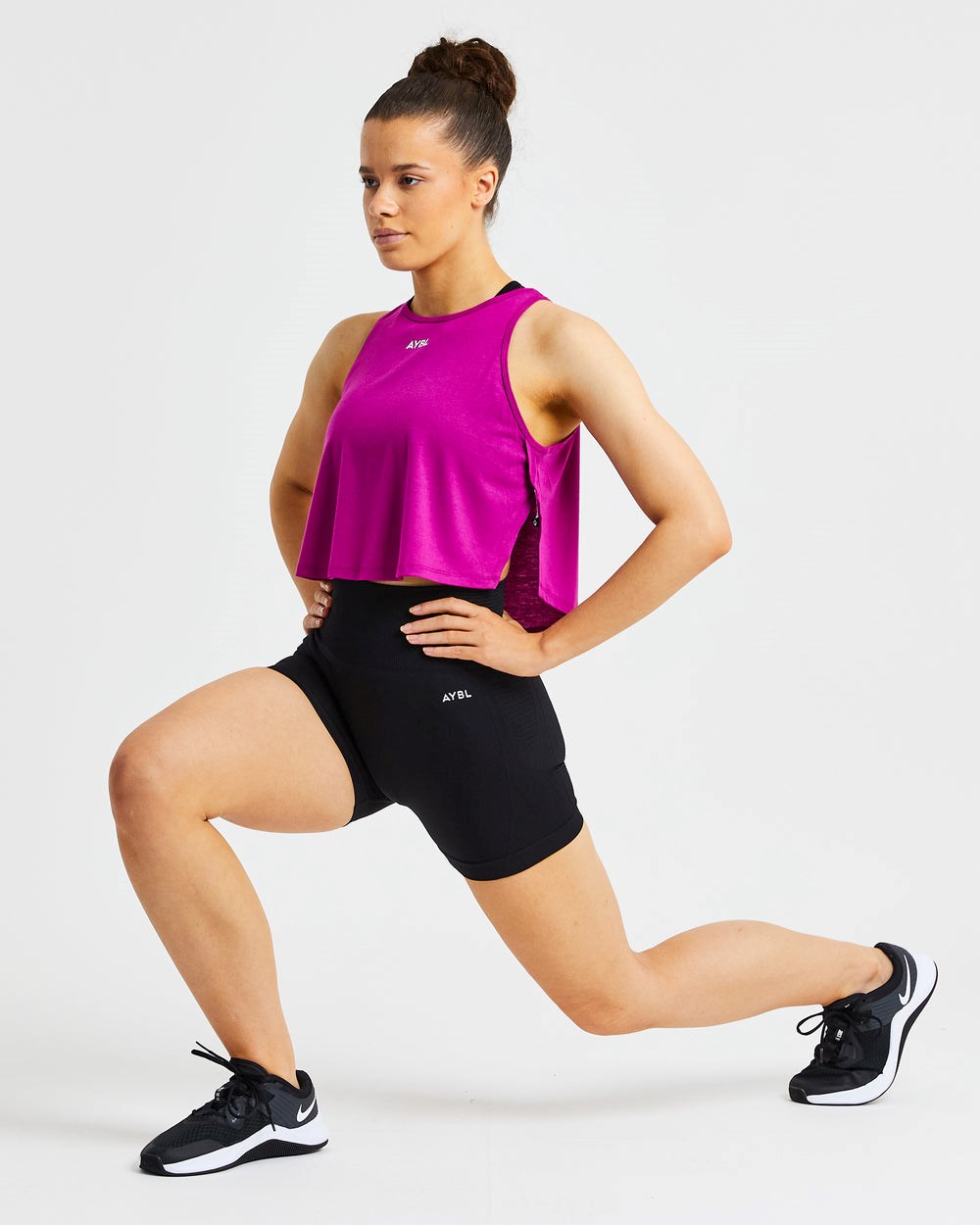 AYBL Strive Crop Vest Magenta | 57982-VROC