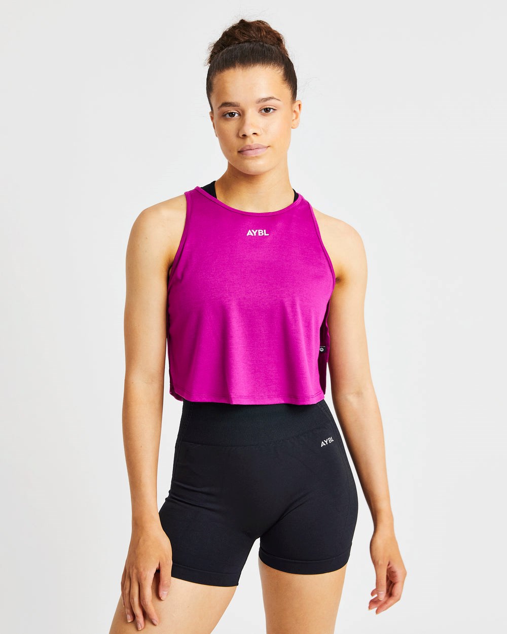 AYBL Strive Crop Vest Magenta | 57982-VROC