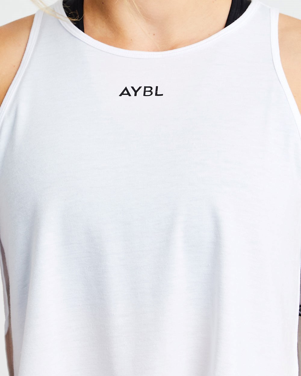 AYBL Strive Crop Vest Weiß | 30249-AMEH