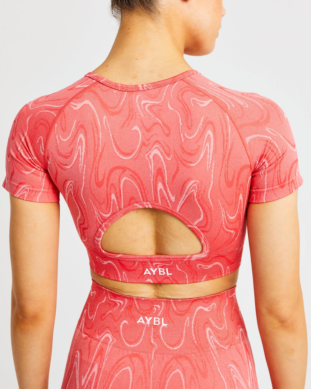 AYBL Velocity Seamless Crop Top Koralle | 50864-ITBA