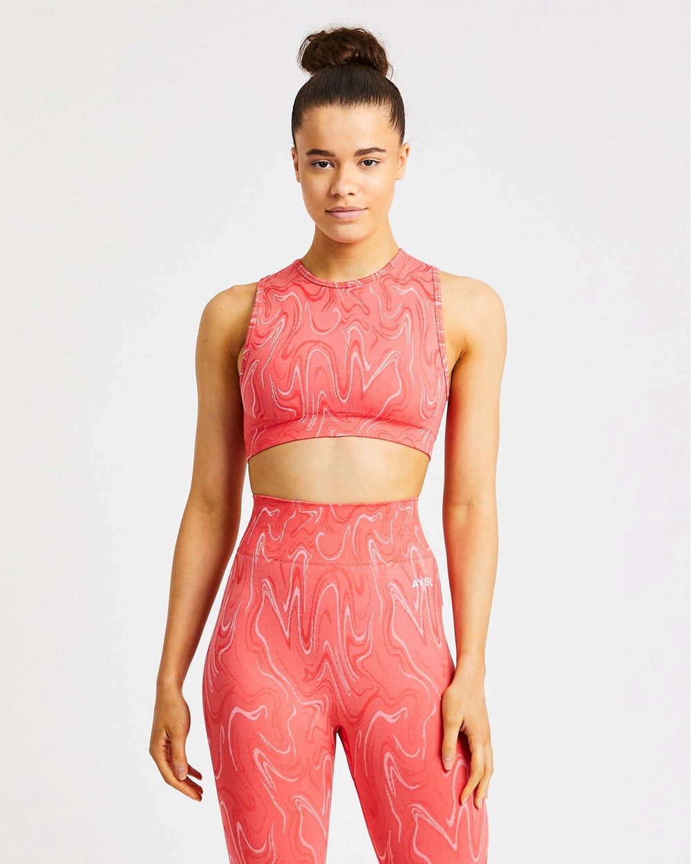 AYBL Velocity Seamless Crop Vest Koralle | 38125-RFSL