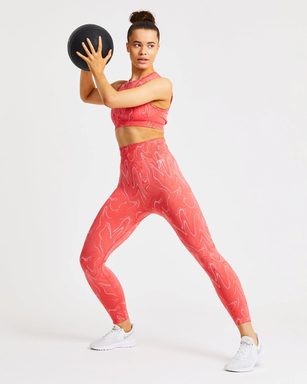 AYBL Velocity Seamless Leggings Koralle | 23189-SZXG