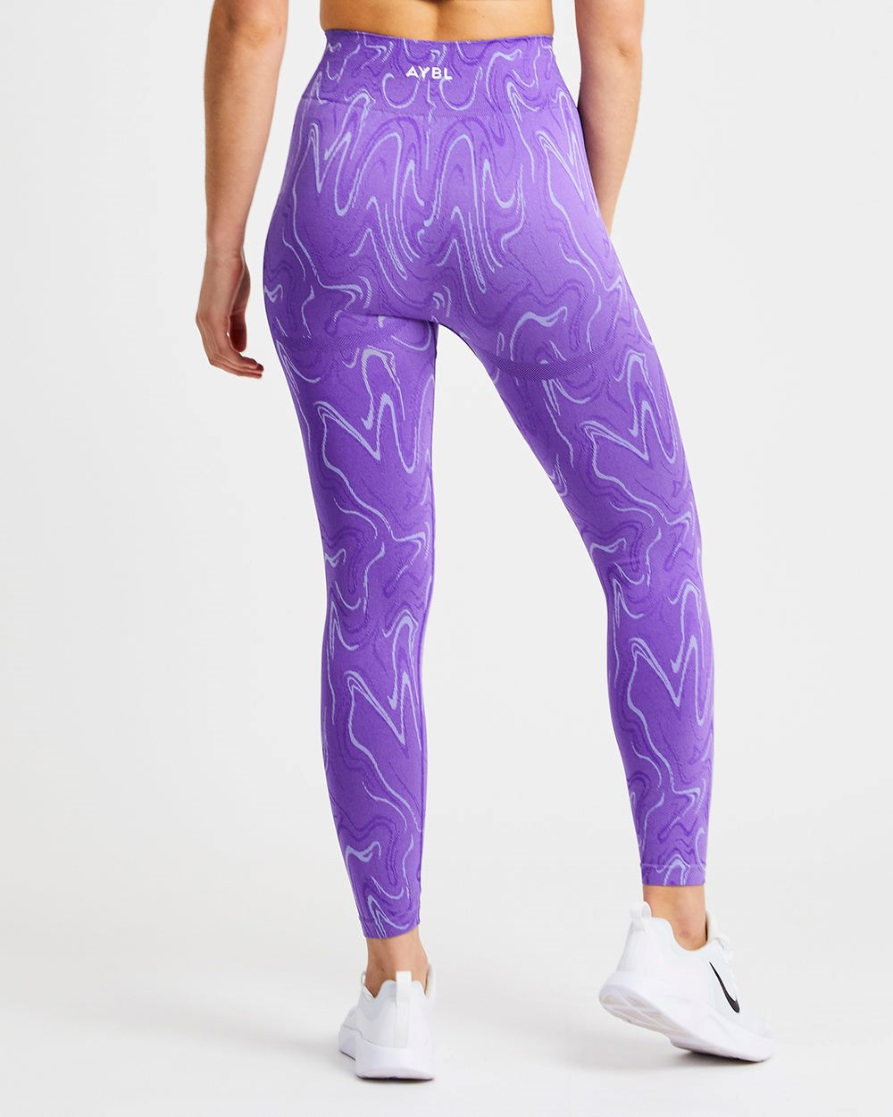 AYBL Velocity Seamless Leggings Lila | 50928-SMNC