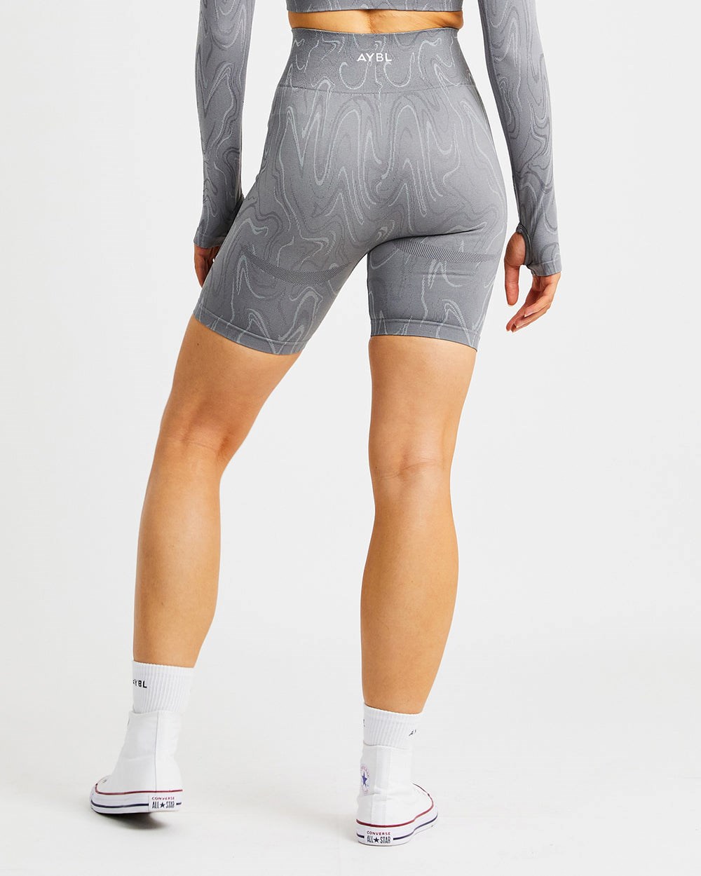 AYBL Velocity Seamless Shorts Grau | 61497-LNMW