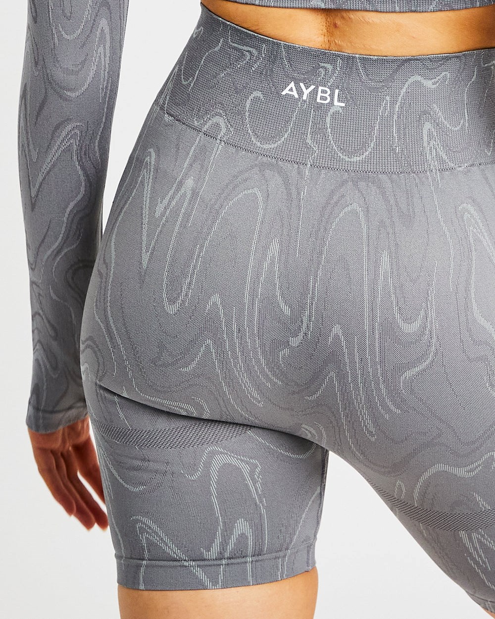 AYBL Velocity Seamless Shorts Grau | 61497-LNMW